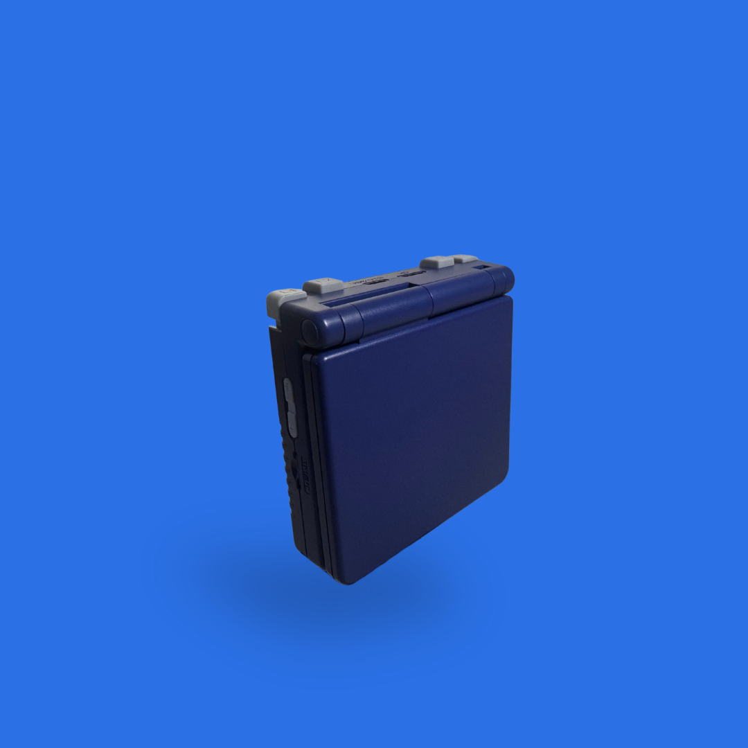 Anbernic RG34XXSP indigo closed