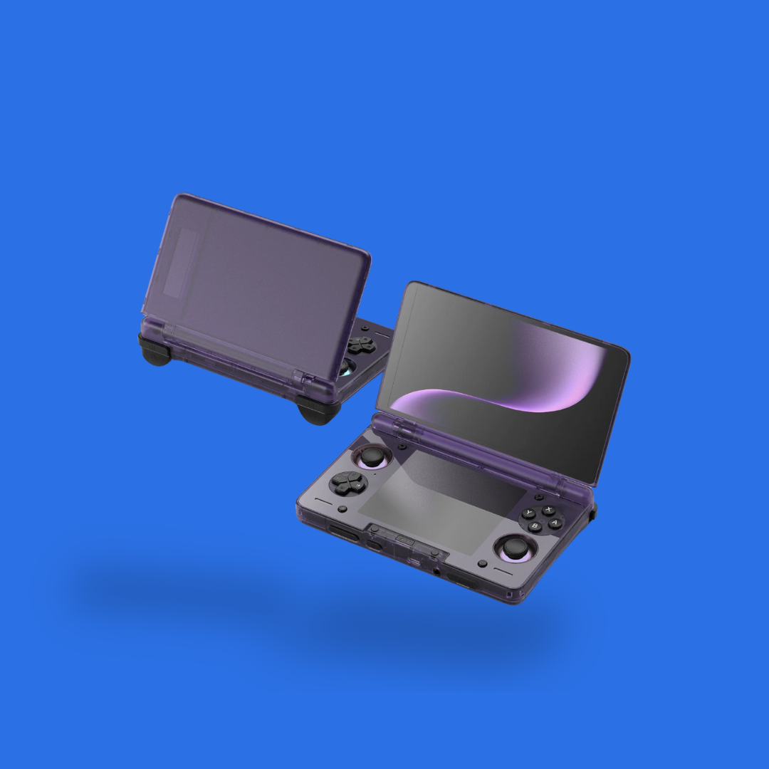 ayn thor clear purple handheld