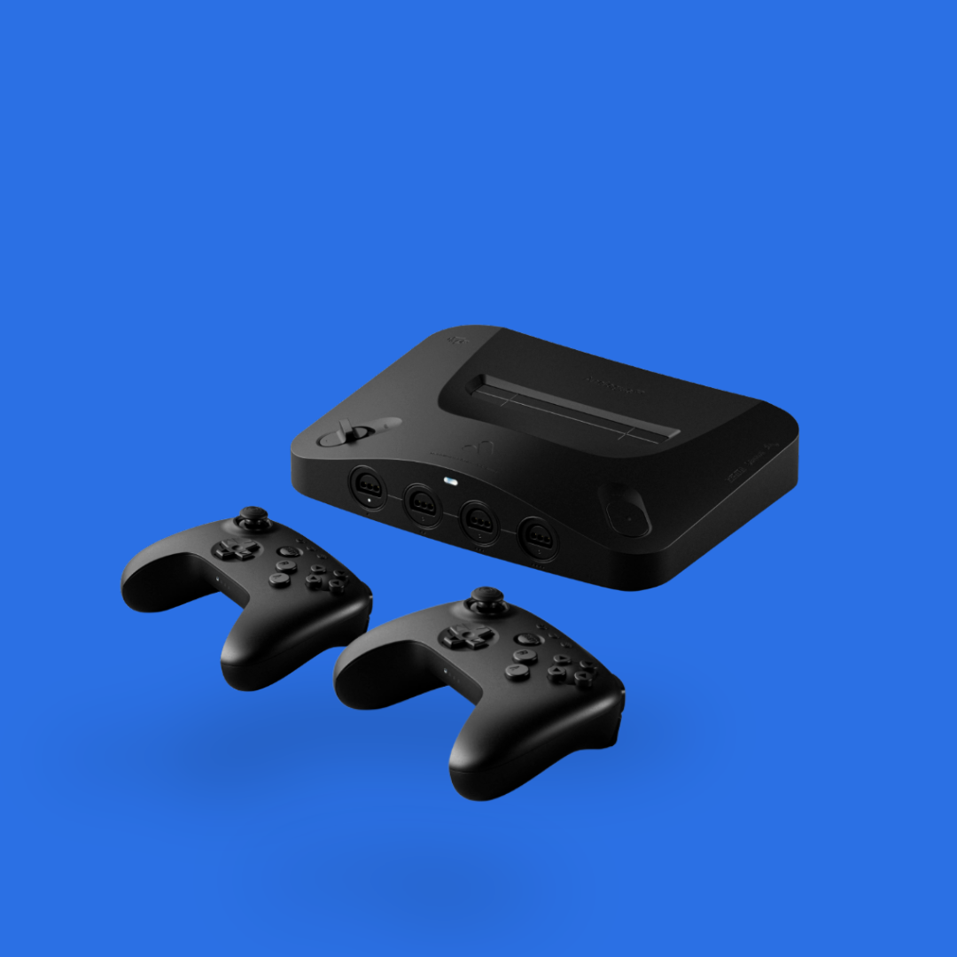 Analogue 3d black with 8bitdo controllers